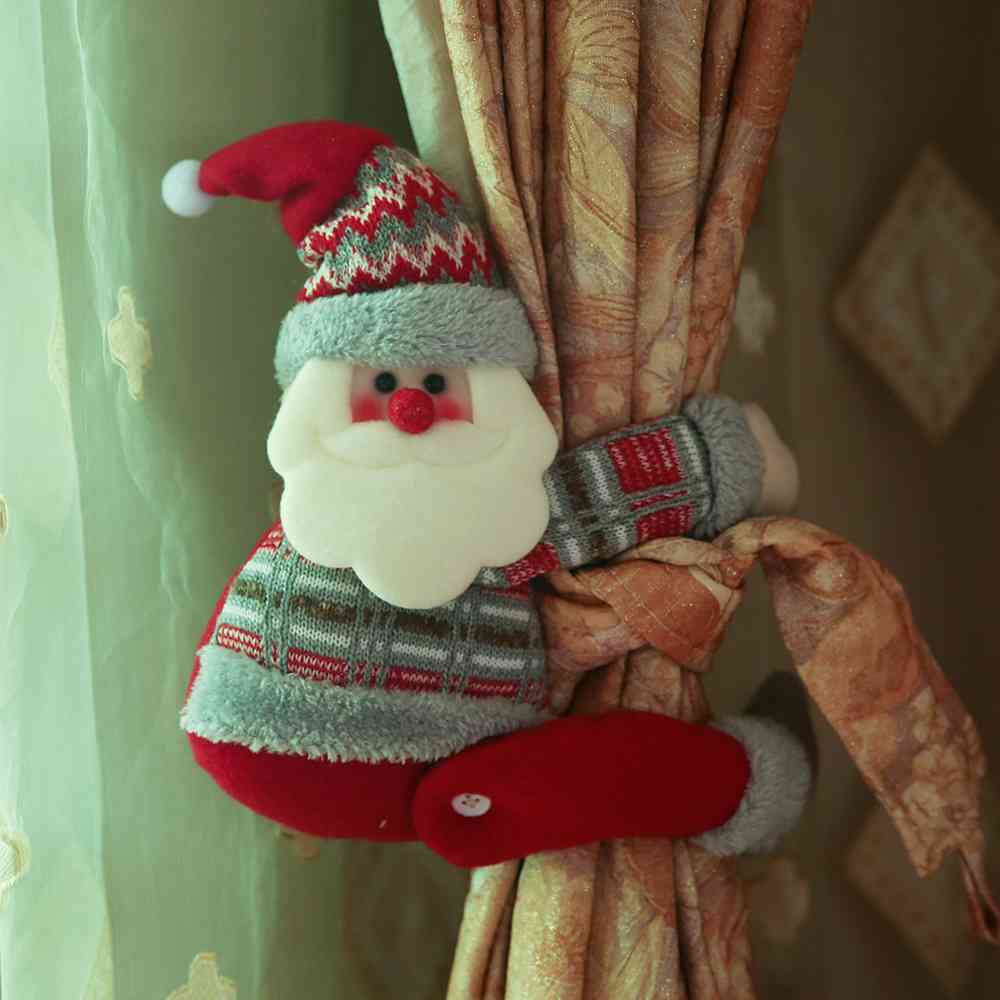 Christmas Doll Curtain Ornament